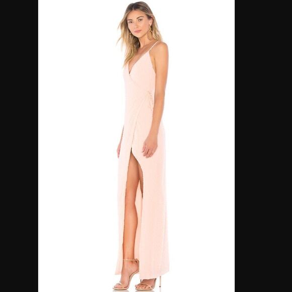 NWT Revolve x Privacy Please Rasika Gown in Blush | Size M - Picture 2 of 9
